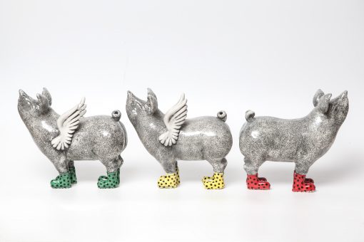 Pig in boots - Red spotty - Image 2