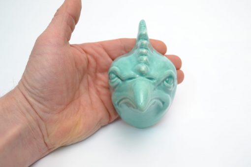 Chicken head - Teal blue