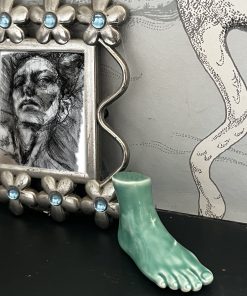 Small ceramic pair of feet