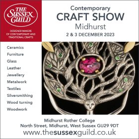 Midhurst Contemporary Craft Show - Saturday 2nd & Sunday 3rd December