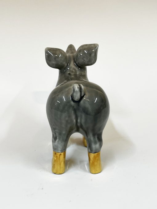 Mini Pigs with Gold or Platinum  lustre boots - Image 10