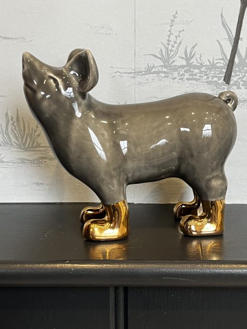 Mini Pigs with Gold or Platinum  lustre boots - Image 19