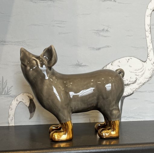 Mini Pigs with Gold or Platinum  lustre boots - Image 21