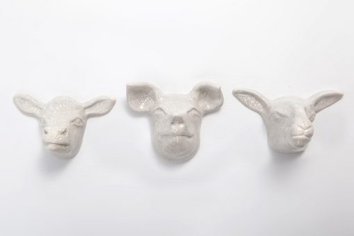 Sheep head white crackle - Image 3