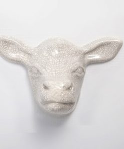 Cow head white crackle