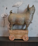 Pig on wheels 3